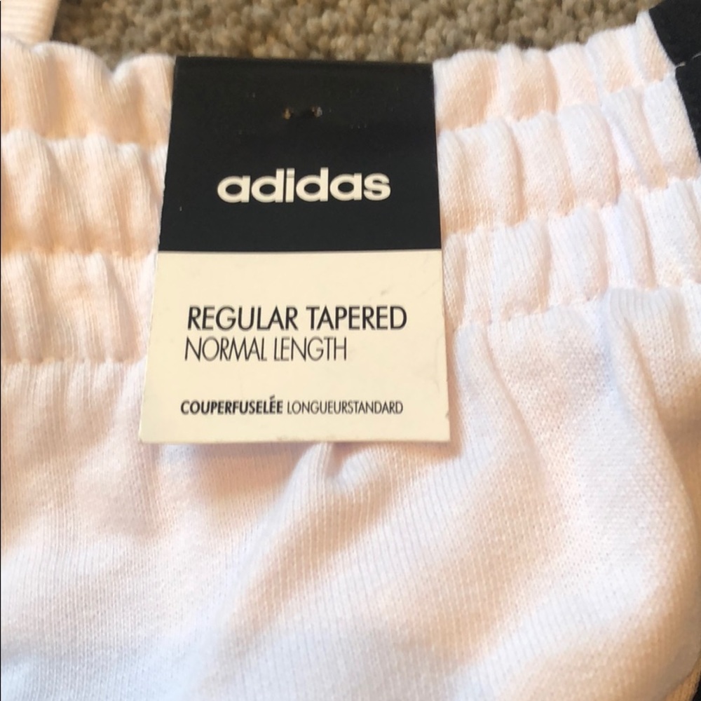 NWT Mens Adidas Essential Fleece Joggers - Picture 7 of 10